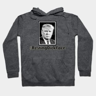 Trump 2024: Resting Dick Face Hoodie